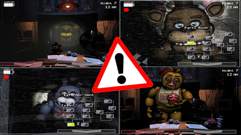 FNaF 1 Splinks Animatronics for Ultimate Custom Night (Mods) by ZBonnieXD -  Game Jolt