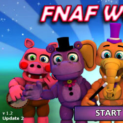 Adventure Mediocre Melodies Animatronics for FNaF World (Mod) by