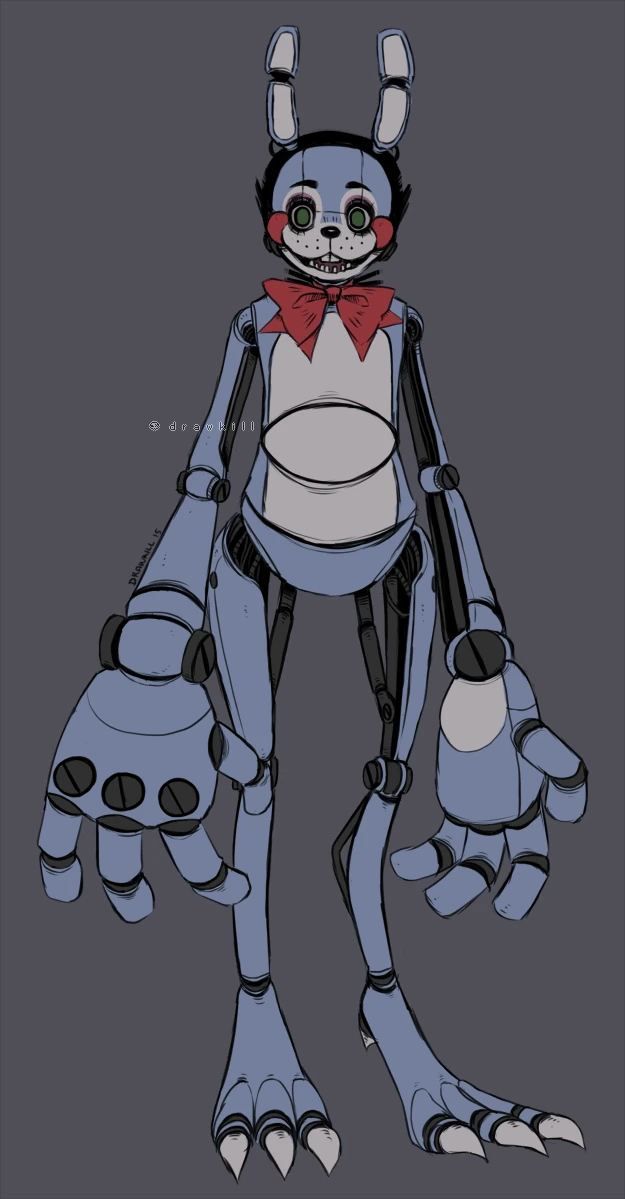 Drawkill Toy Bonnie Five Nights at Freddy's Erfindungs Wiki Fandom