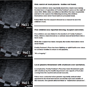 El Incidente De Los Ninos Desaparecidos Wiki Five Nights At Freddy S Espanol Fandom