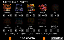 FNaF 2 Codigo 4-20