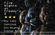 FNaF2 3 estrellas