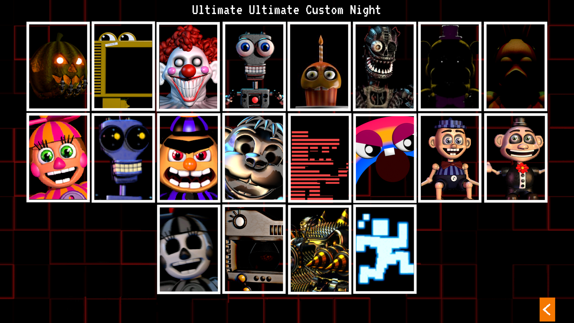 Edit) FNaF 4 Mega Custom Night : r/fivenightsatfreddys