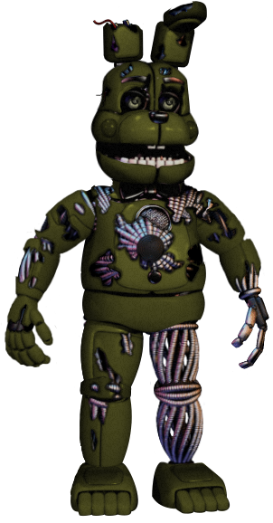 Springtrap animatronics, Five Nights at Freddy's