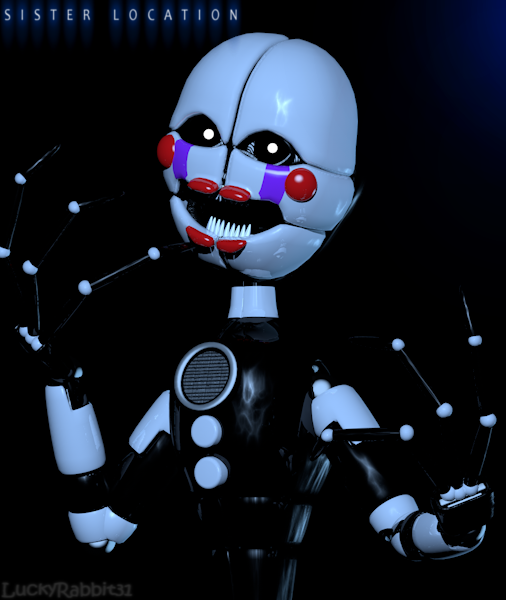 Puppet-FNAF Sticker by Funtime-FNAF