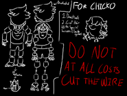 Chicko in the final teaser for the game.