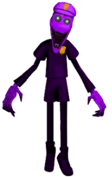 Purple guy action figure sales