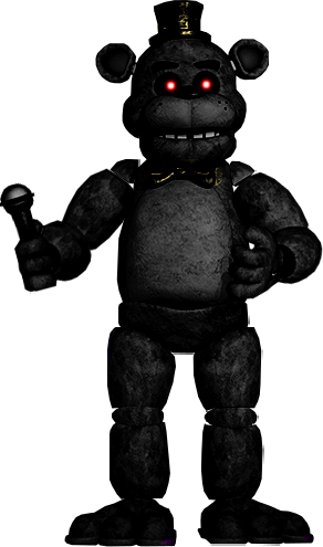 I edited Fredbear to make him look like Un-Nightmare. (Nightbear)