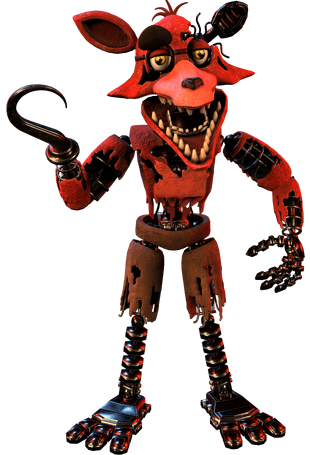 Withered Foxy icon (Model by mistberg) : r/fivenightsatfreddys