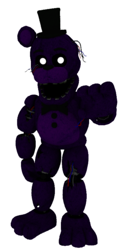 Bear Ears [III] Shadow Freddy (II) by ParanoidMan04 -- Fur