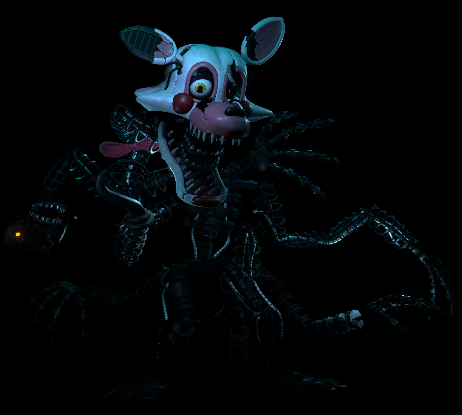 Mangled Withered Foxy transparent background PNG clipart