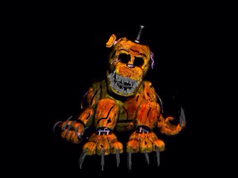 Golden Freddy and Nightmare Fredbear by tailsdollterror -- Fur
