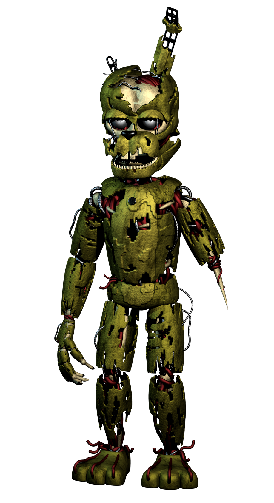 Springtrap (FNaF 3), Freddy Fazbears Pizzeria Simulator Wiki