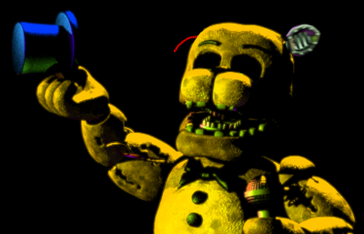 Fredbear e Springbonnie são tão fofos !!