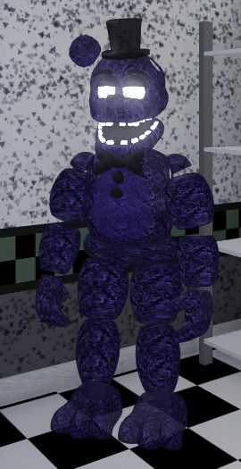 My own design of Shadow Freddy aka Cakebear : r/fivenightsatfreddys