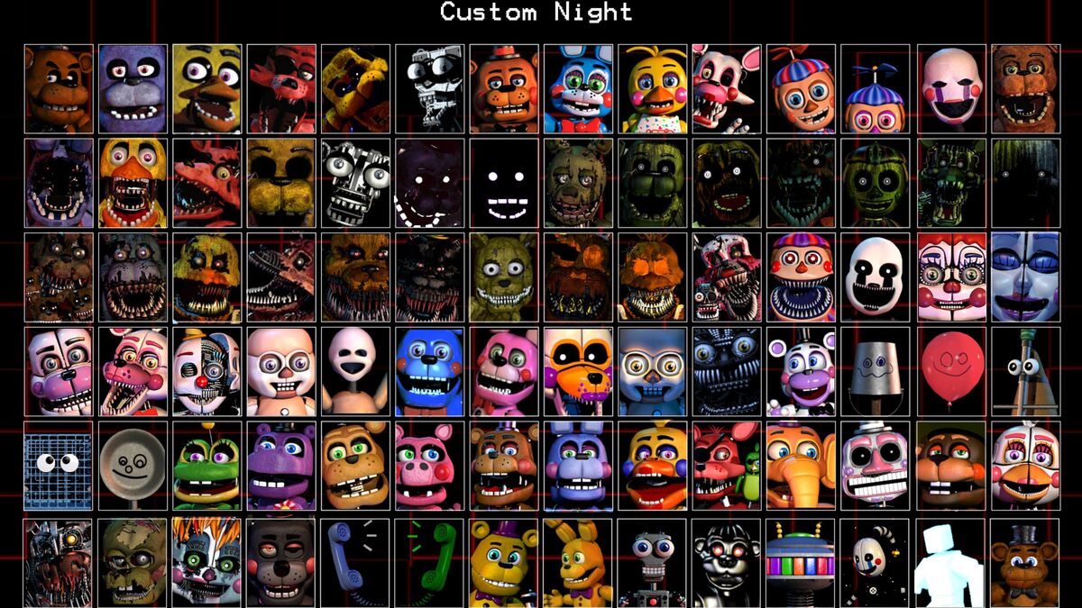 Stream FNAF Ultimate Custom Night: All Voices With Subtitles