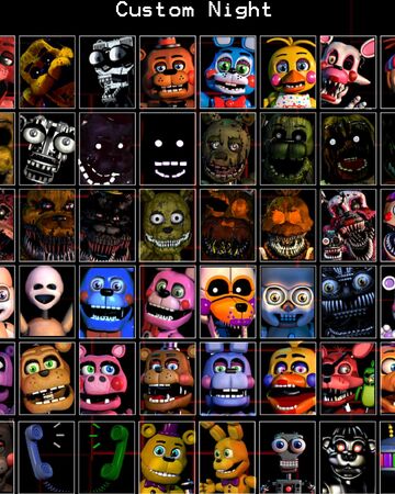 Ultimate Custom Night Overtime Five Nights At Freddy S Fanon Wiki Fandom I find him rather easy to deal with, if you see him in. ultimate custom night overtime five