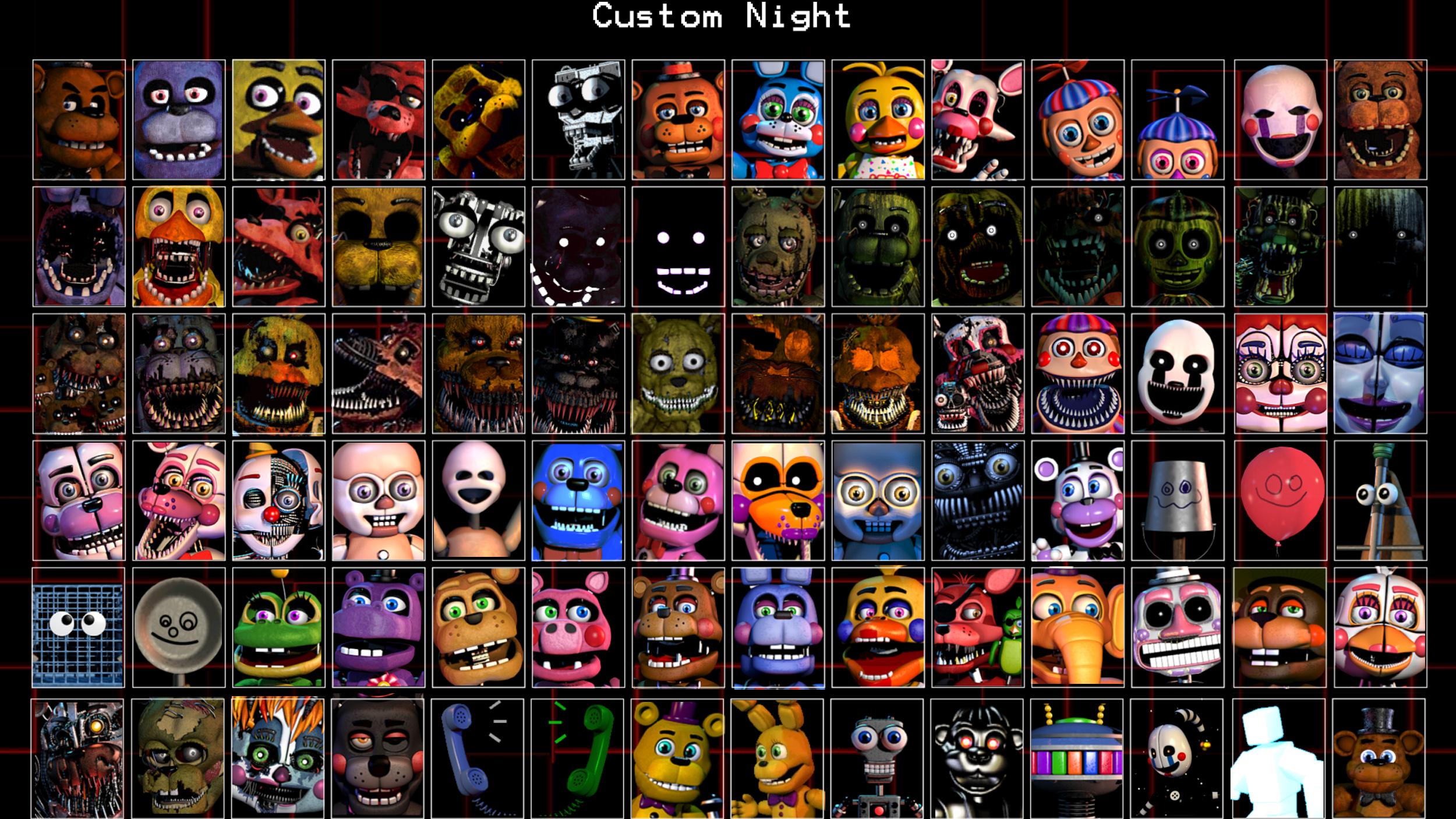 Five Nights at Freddy's: Ultimate Custom Night - Part 1 