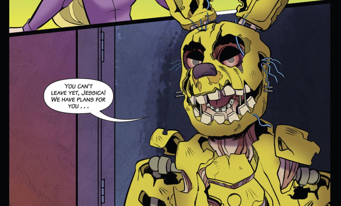 take: springtrap is scariest when you can't immediately tell