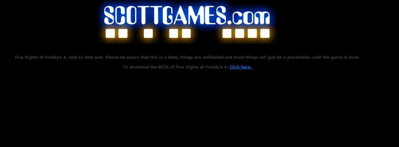 I recently launched the beta for my FNaF fan game Five Night's at