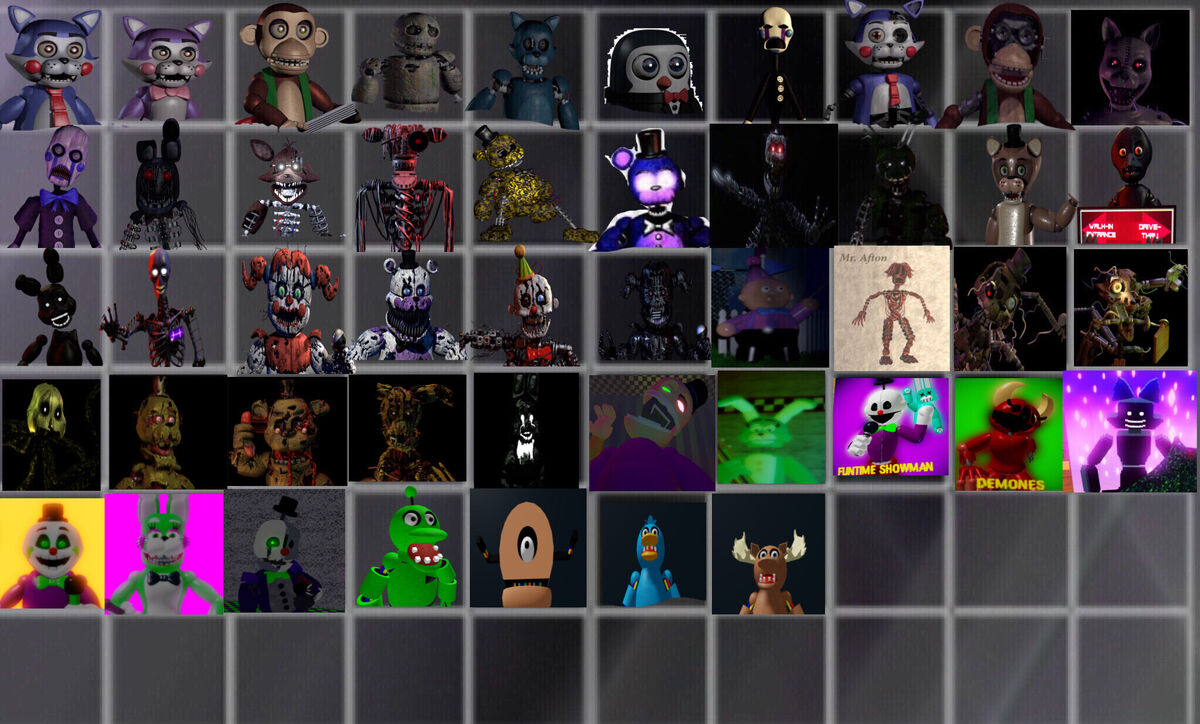 Mega Custom Night, Five Nights at Freddy's Fanon Wiki