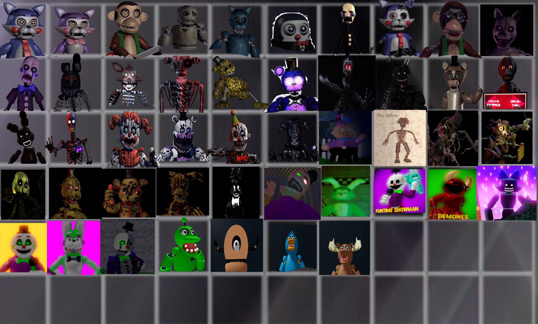 One Night of Everything: Ultimate Custom Night, Five Nights at Freddy's  Fanon Wiki