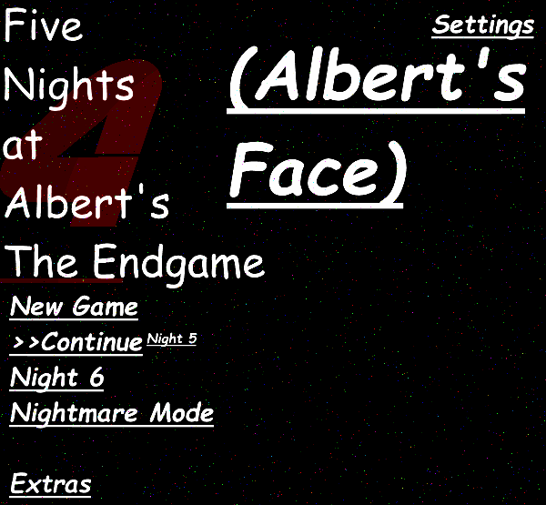 Five Nights At Albert S 4 The Endgame Five Nights At Freddy S Fanon Wiki Fandom - 5 nights at roblox