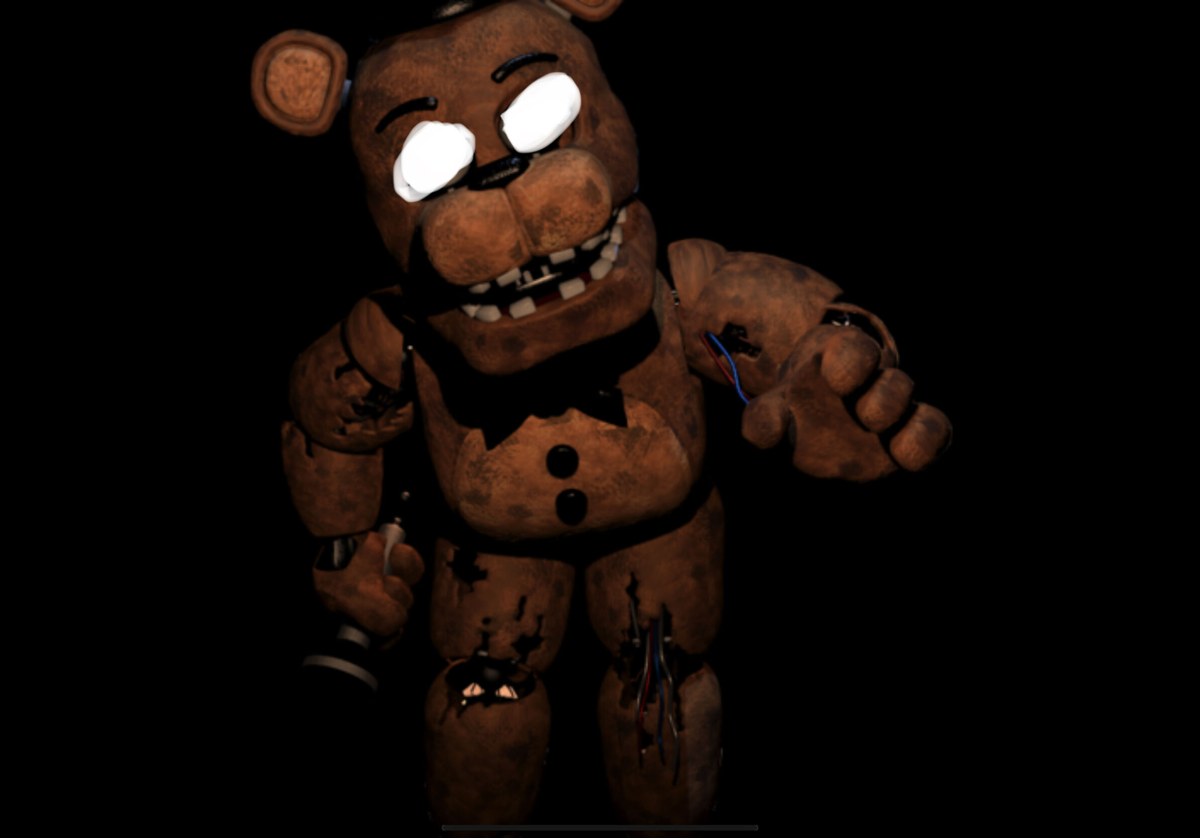 I have this old Withered Freddy art I forgot the context to, but he seems  grumpy lol : r/fivenightsatfreddys