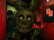 Springtrap Top Speed: 87% Acceleration: 19% Handling: 26% Weight: 90% Off-Road: 48% Kart Color: Yellow-Green
