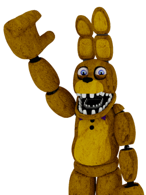 Who is collapsed Fredbear, what fan-game is he from? I stumbled upon this  cool looking reimagining of Fredbear on the FNaF roleplay Wiki and it got  me curious as to what game