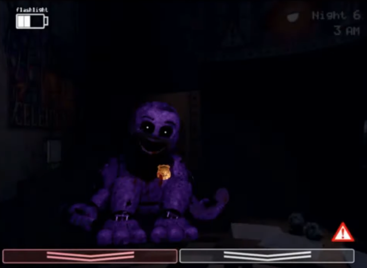 Freddy Factsbear — In FNaF 2, Purple Guy has a 1 in 100 chance of