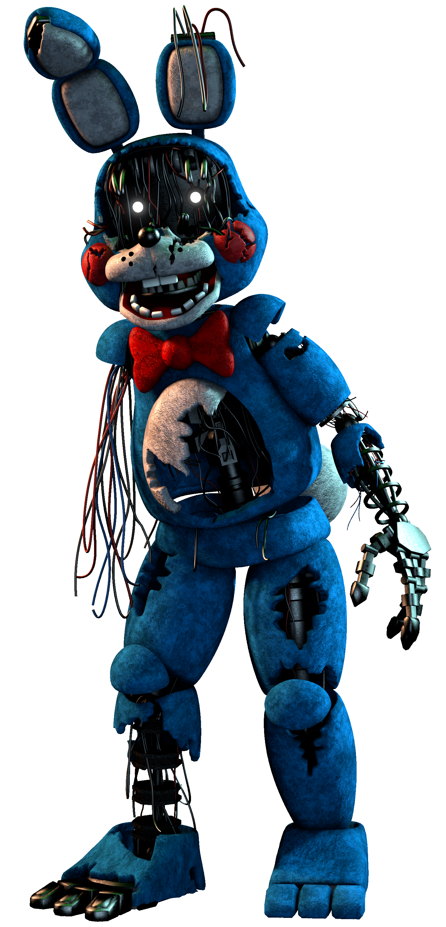 withered bonnie com partes do toy bonnie 