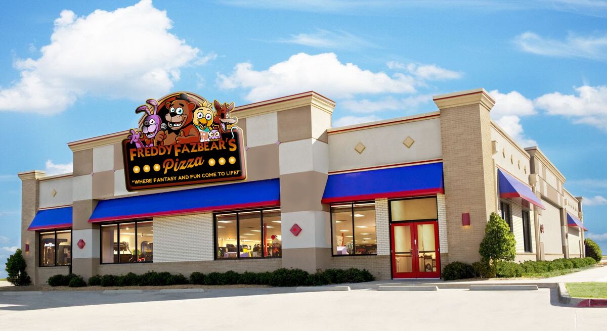 Freddy Fazbear's Pizza (1987) Outside view