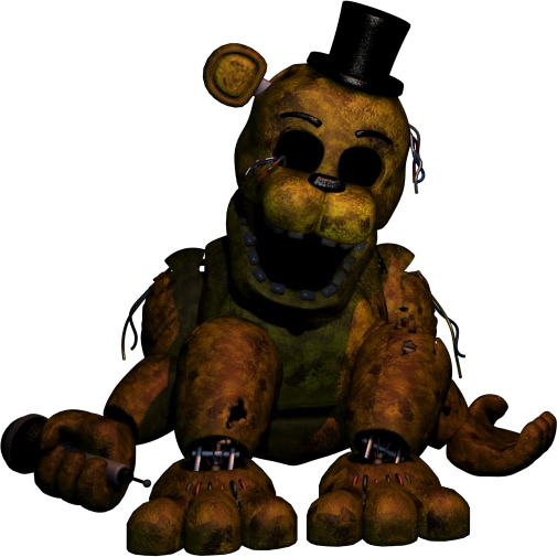 I made then FNaF 3 golden animatronic without eyes! You can now