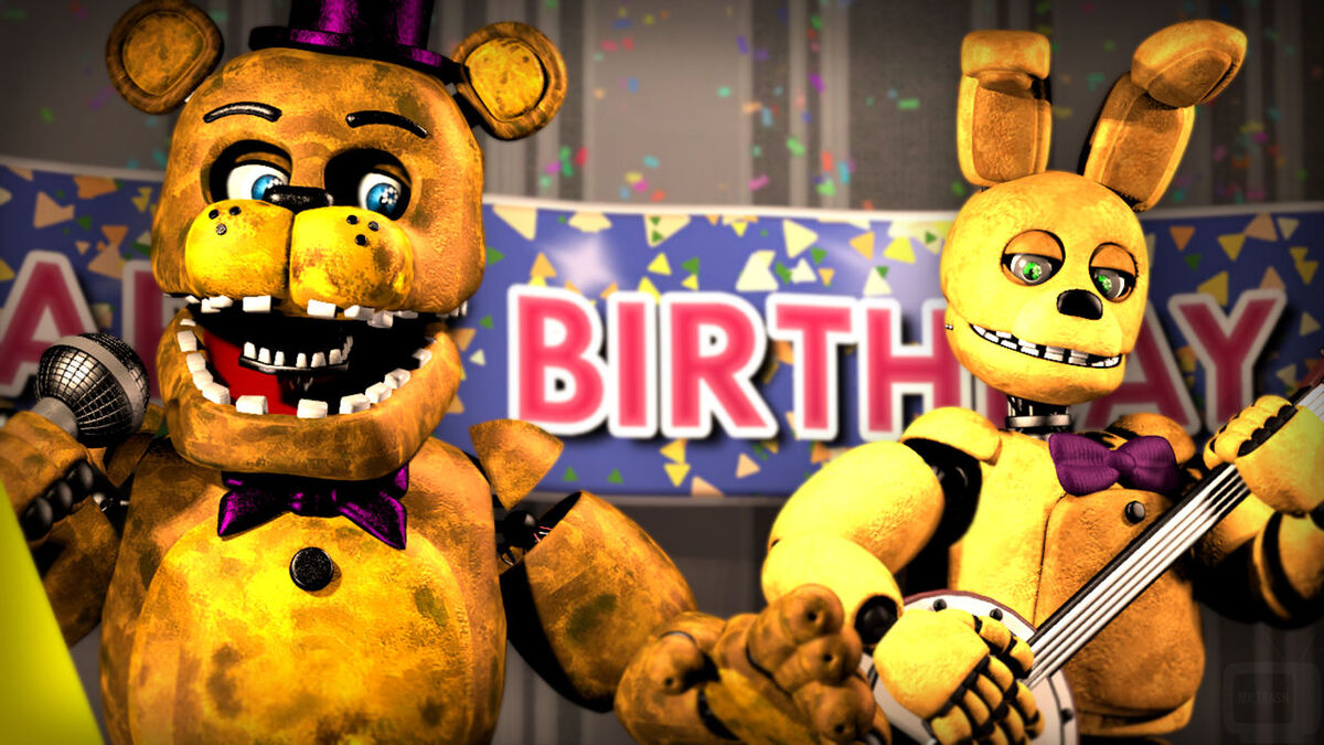 Fredbears Family Diner: Part 1 - Spring Bonnie And Fredbear! 