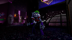 FNaF SB Roxanne Wolf Prize Counter Dome