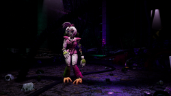 FNaF SB Sewers Shattered Chica 1
