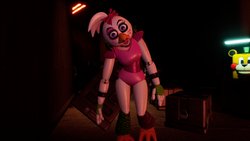 FNaF SB Utilidors Chase Glamrock Chica 1