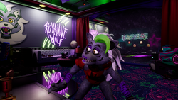 FNaF SB Roxanne Wolf Crying By Mirror