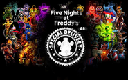 Бейби на общем изображении с персонажами из FNaF AR, с сайта Illumix.com