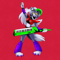 FNaF SB Concept Art Roxanne Wolf