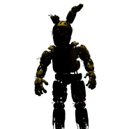 Texture di Springtrap dall'ufficio Five Nights at Freddy's 3.