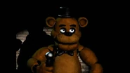 Freddy Fazbear nel trailer, animato.