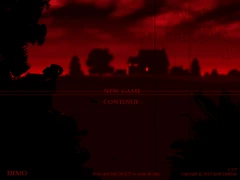 La schermata del menu della demo.