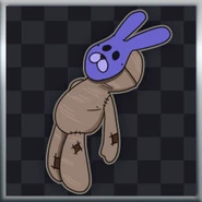 Bonnie's mask from the "Remember Jeremy" achievement.