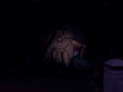 Uno dei tanti Jumpscare di Monster Rat.