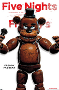 A FNaF AR Freddy Fazbear poster from Trends International.