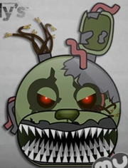 Adesivo MyMoji di Nightmare Springtrap.