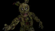 Un'immagine fissa di Springtrap utilizzata nel trailer promozionale di FNaF AR: Special Delivery.