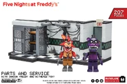 FNAF-PARTS-AND-SERVICE.png (664 KB) Shadow Freddy con Withered Foxy per il Set di costruzione Ricambi e Servizi di McFarlane.